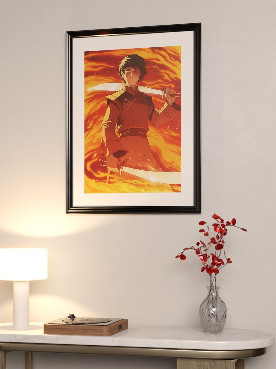 Zuko Anime Poster Çerçevesiz Yüksek Kalite Anime Duvar Poster